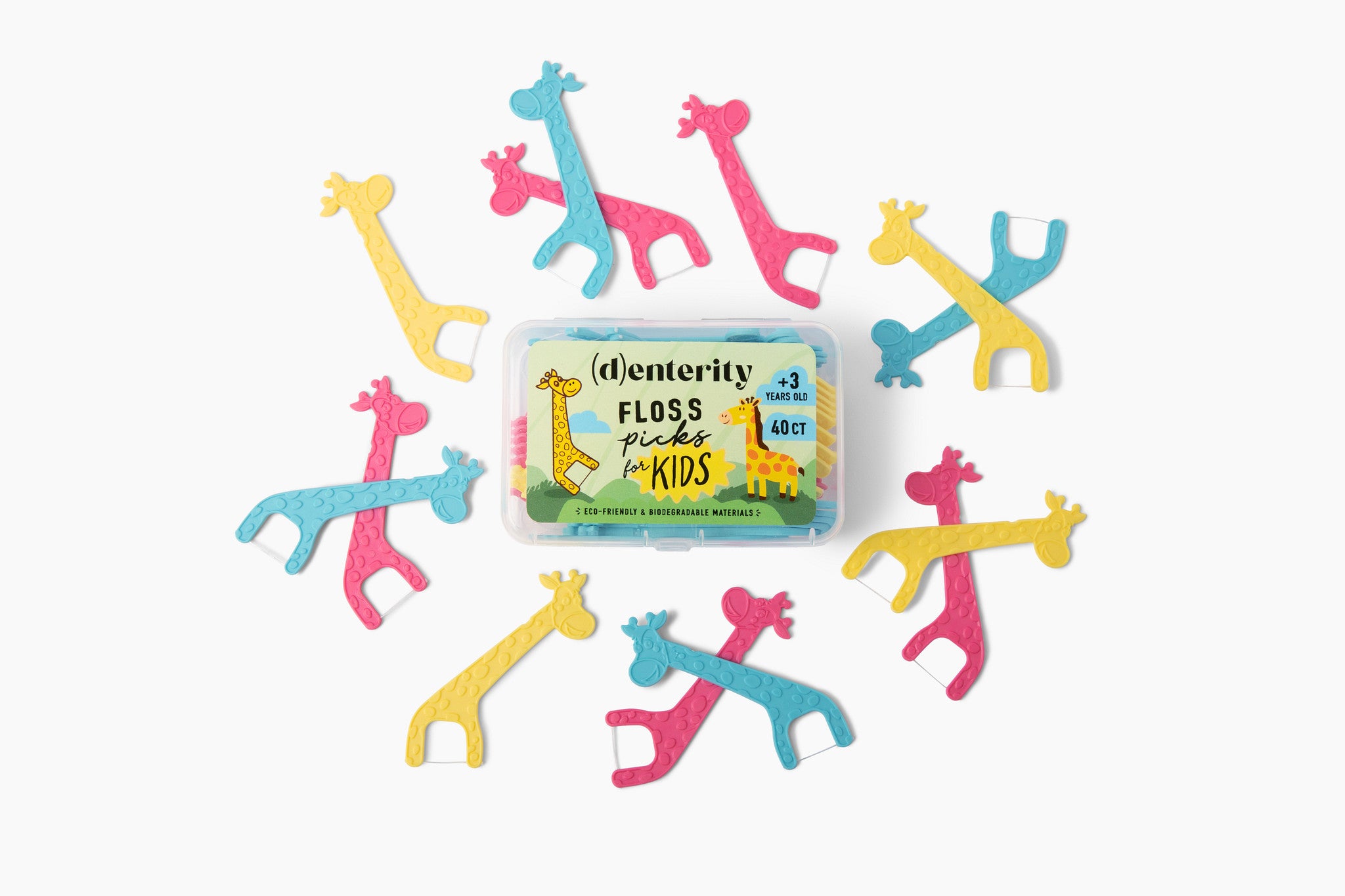 Eco-Friendly Kids Floss Picks