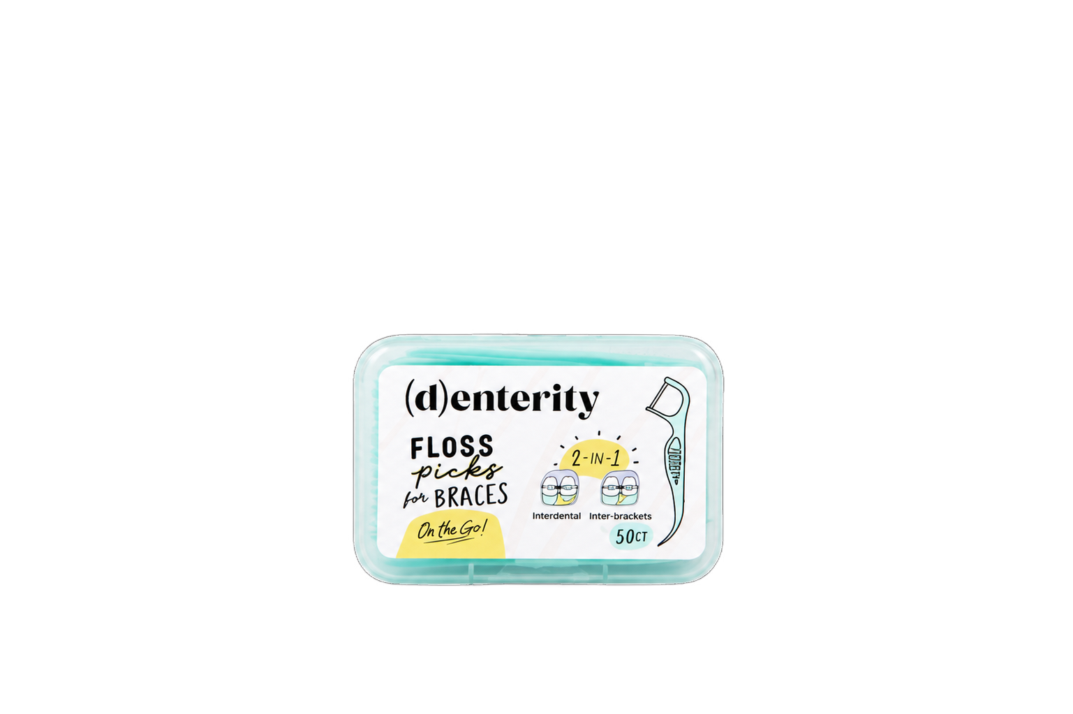 Twin Thread Braces Floss Picks 2-Pack | 100 Total Floss Picks