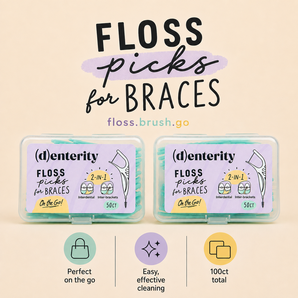 DualClean Braces Floss Picks