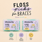 DualClean Braces Floss Picks