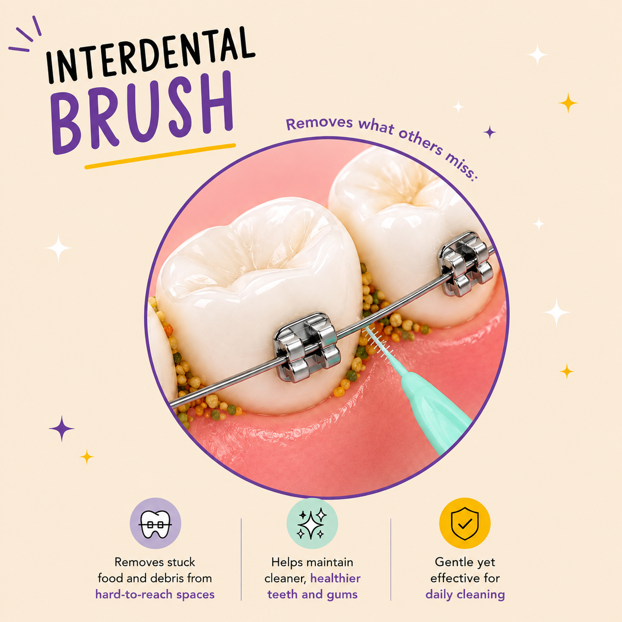 DualClean Braces Floss Picks