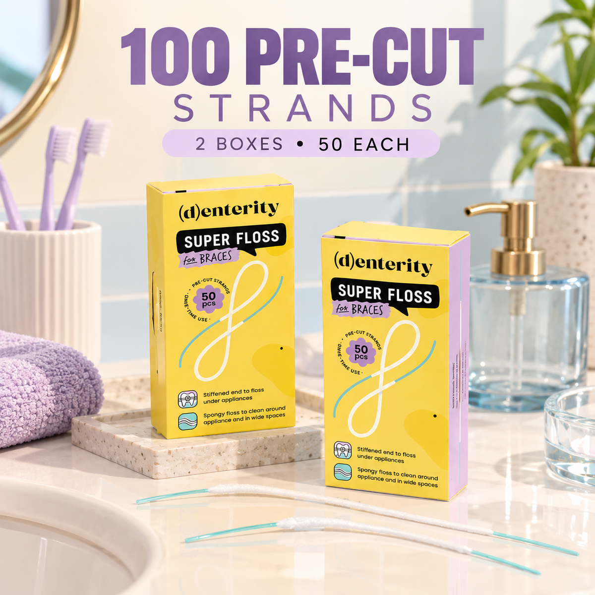Precision Floss for Braces