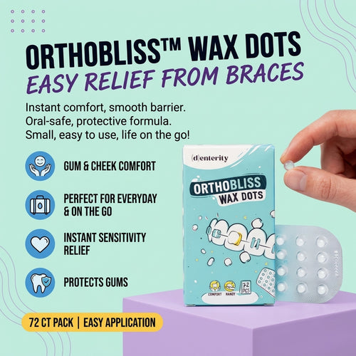 OrthoBliss™ Wax Dots - 72ct