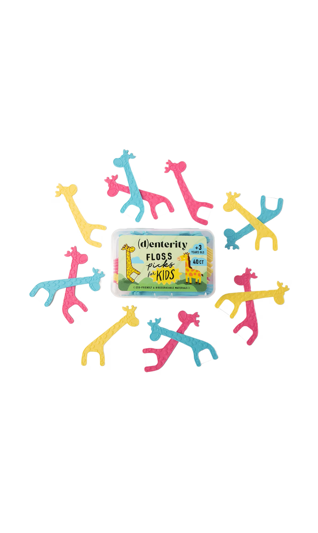 Eco-Friendly Kids Floss Picks