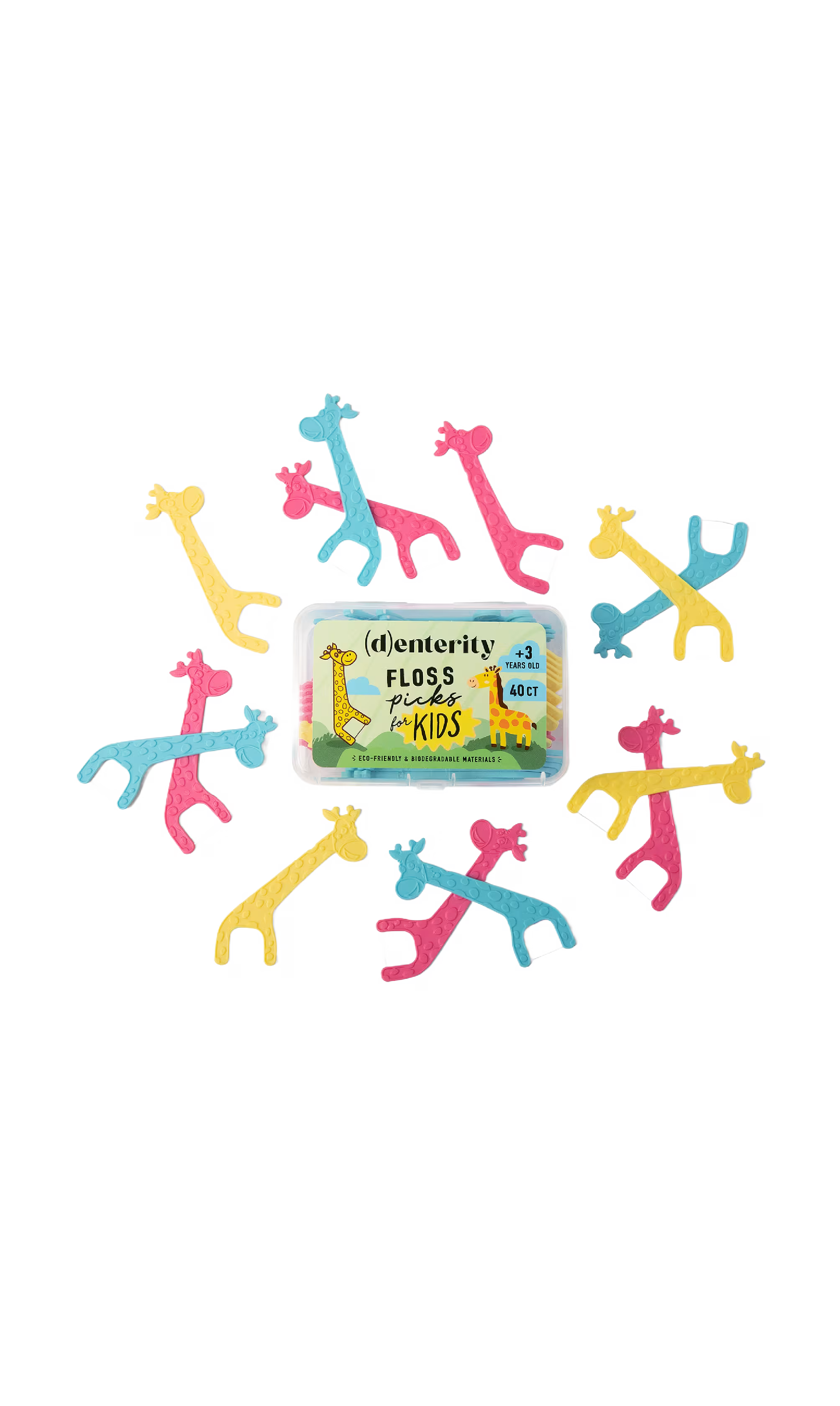 Eco-Friendly Kids Floss Picks