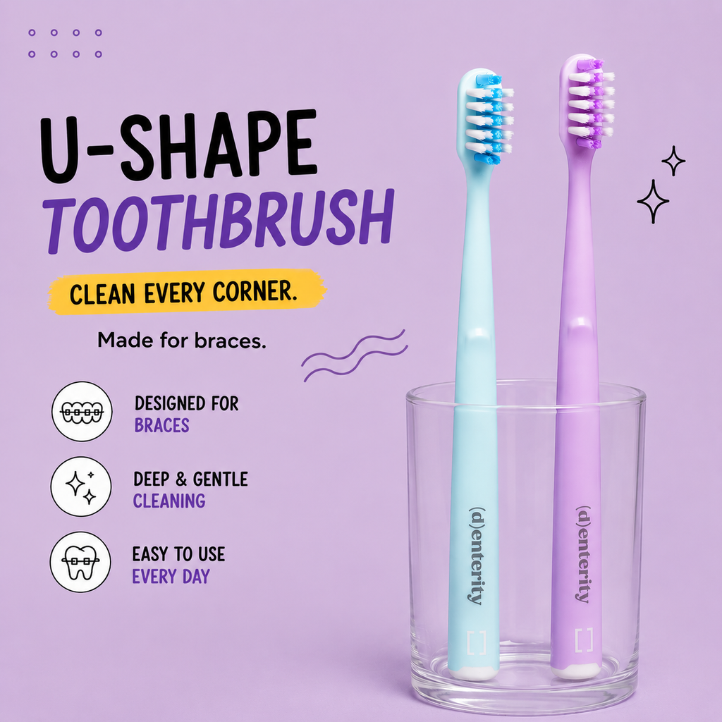 Denterity® Orthodontic Toothbrush for Braces