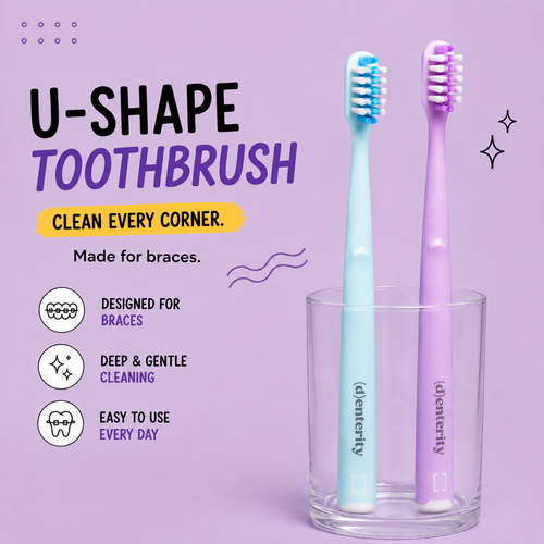 Denterity® Orthodontic Toothbrush for Braces